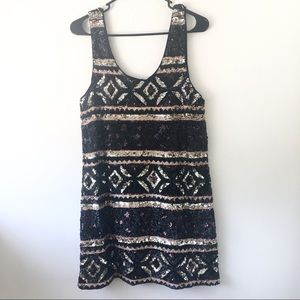 Free People Sequin Mini Dress